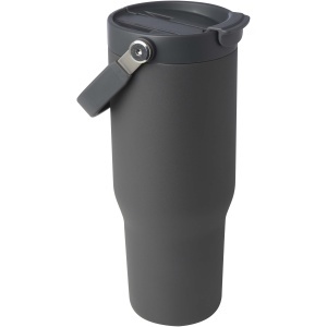 PF™ Bronx pahar termoizolant 900 ml din oțel inoxidabil reciclat RCS cu izolație cupru și capac multifuncțional - Img 4
