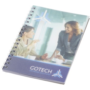 PF™ Desk-Mate® spiral A6 notebook PP cover