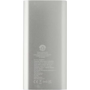 PF™ Juice 8000 mAh Type-C recycled aluminium wireless power bank