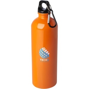 PF™ Oregon sticlă de apă 750 ml din oțel inoxidabil simplu perete certificat RCS cu carabină - Img 16