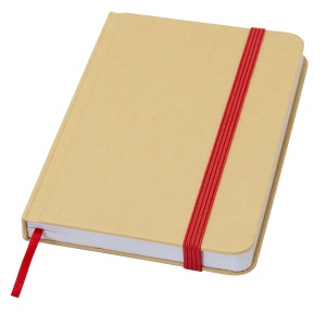 PF™ Reed A6 recycled hard cover notebook with plain pages