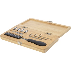 PF™ Rivet 19-piece bamboo/recycled plastic tool set