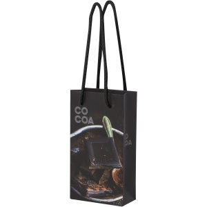 PF™ Handmade 170 g/m2 integra paper bag with plastic handles - small