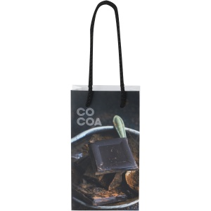 PF™ Handmade 170 g/m2 integra paper bag with plastic handles - small