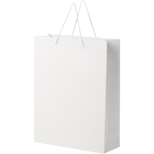 PF™ Handmade 170 g/m2 integra paper bag with plastic handles - X large