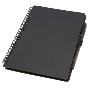 PF™ Slate reusable hard cover notebook and pen set (black ink)