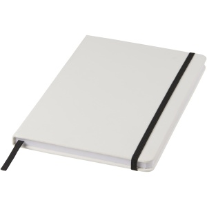 PF™ Spectrum A5 white notebook with coloured strap