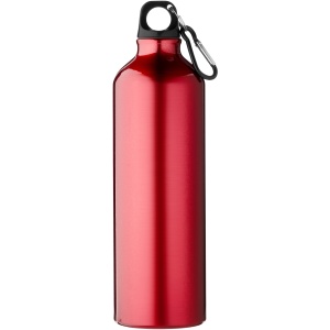 PF™ Oregon 770 ml RCS certified recycled aluminium water bottle with carabiner