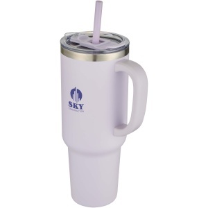 PF™ Sydney pahar termoizolant cu pereți dubli 1200 ml certificat RCS cu izolare cupru și pai - Img 14