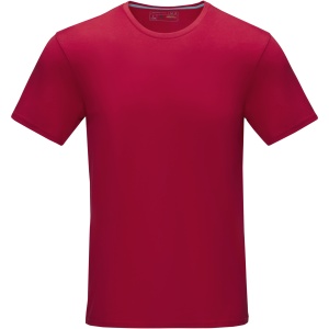 PF Tricou organic pentru bărbați cu mânecă scurtă din azurit