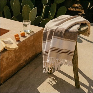 PF Citizen Green Marina fouta 100 x 170 cm - Img 4