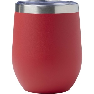 PF Pahar termoizolant vidat Corzo 350 ml din oțel inoxidabil reciclat, certificat RCS, din cupru