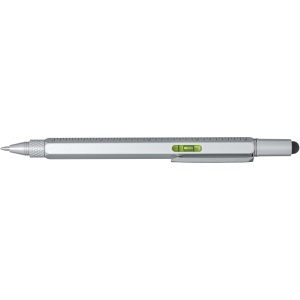 PF Dora recycled aluminium multifunctional pen (black ink)
