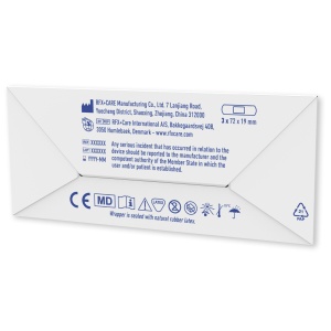 PF Plasturi cu 10 bucăți, în pungă de hârtie imprimată color