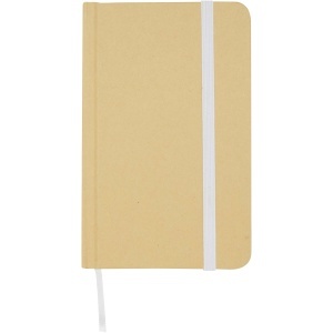 PF Reed A6 recycled hard cover notebook with plain pages