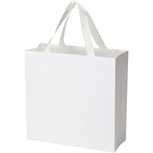 PF Smartfold 230 g/m2 paper bag with ribbon handles and matt lamination - 31 x 12 x 31 cm - Img 6