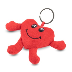 Plush heart, keyring | Cuorezo - Img 3