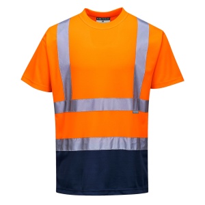 PW Hi-Vis Contrast T-Shirt S/S