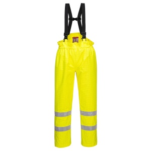 PW Pantaloni HI VIS Bizflame Rain Hi Vis Captusiti Ignifugi Antistatici - Img 1