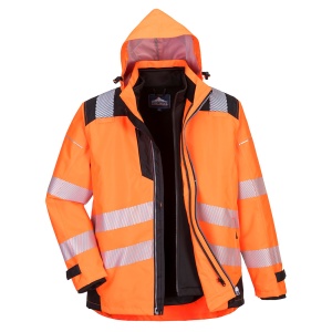 PW PW3 Hi-Vis 3-in-1 Jacket