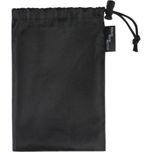 PF Umbrelă Fontana de 23" cu deschidere automată, aspect carbon și mâner strâmb