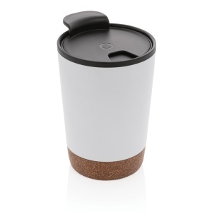 RCS Recycled stainless steel cork coffee tumbler - Img 8
