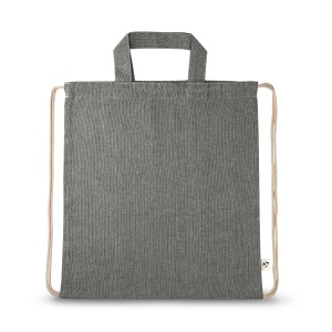 RISSANI. Drawstring bag with recycled cotton (70%) and polyester (30% rPET) (140 g/m²) - Img 6