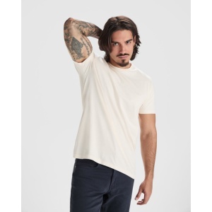 RO GOLDEN - 100% combed organic cotton, single jersey. Colour: 160 gsm. White: 170 gsm. Heather grey colour (58): 85% organic cotton / 15% viscose. - Img 10