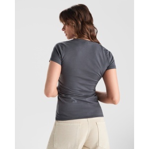 RO GOLDEN WOMAN - 100% combed organic cotton, single jersey. Colour: 160 gsm. White: 170 gsm. Heather grey colour 58: 85% organic cotton / 15% viscose. - Img 11