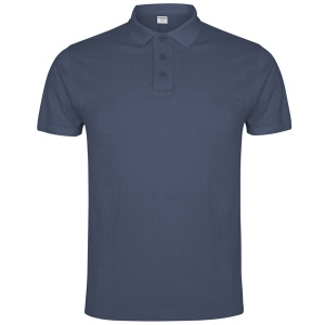 RO TRICOU POLO IMPERIUM - 100% bumbac pieptănat, punct pique, 220 g/m².Culoarea gri melanj 58: 85% bumbac / 15% vâscoză.