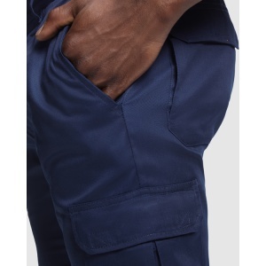 RO PANTALONI DE VARĂ CU VIZIBILITATE RIDICATĂ NAOS - 80% poliester / 20% bumbac, serj de 200 g/m². - Img 6