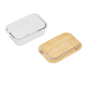 ROSILI M - Cutie de prânz, cu capac din bambus: capacitate aprox. 350 ml - Img 2