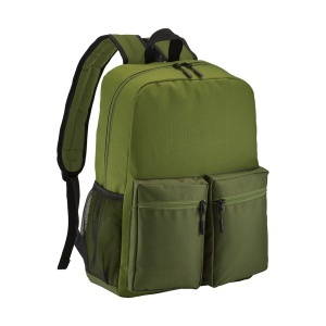 Rucsac din poliester 600D cu 5 buzunare, două laterale din plasă, bretele reglabile