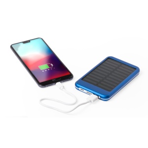 Rudder - Power Bank Aluminium 4000 mAh. Solar Charging. USB Output. Micro USB Input - Img 2