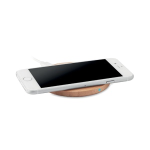 RUNDO Wireless charger bamboo 5W - Img 4