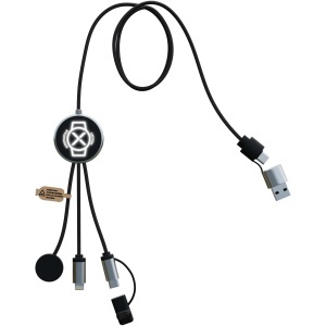 SCX.design C34 7-in-1 smartwatch charging cable