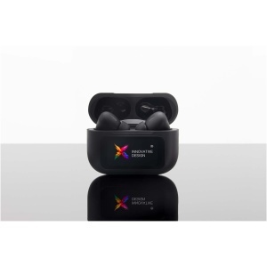PF Căști intraauriculare SCX.design E26 ANC cu carcasă de încărcare interactivă cu ecran tactil