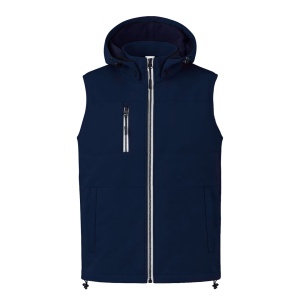 Seldon - Vest Triple Layer. Outside: Soft Shell, 100% Polyester. Inside: 100% Polyester Microfleece. 300 g/ m2 Wind and Water Resistant - Img 5