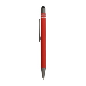 Snap pen with rubberised grip with trim rings with touch screen - Img 8