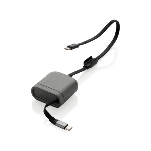 Spira RCS recycled retractable 100W fast charging cable