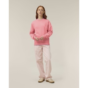 ST/ST Matcher - Hanorac unisex cu guler rotund din țesătură French Terry 300 g/m² - Img 11
