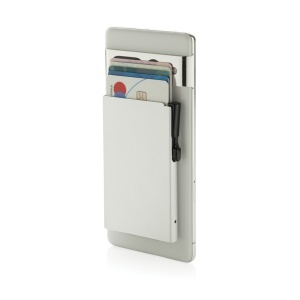 Standard aluminium RFID magnetic phone cardholder - Img 7