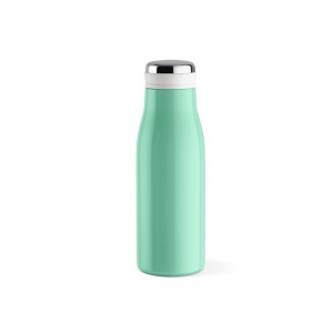 AO Sticlă Ural rSS 820 ml. Perete dublu și etanșă. Capac cu acționare prin apăsare la 360°.