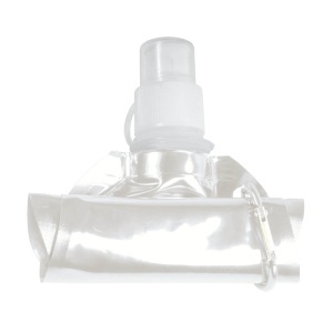 Sticlă de apă pliabilă din PE/PET fără BPA (480 ml), cu cârlig de fixare - Img 8