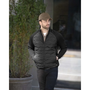 Stillwater Men - Premium hybrid down jacket Outer fabric, body: 35 g /m² | Outer fabric, sleeves: 265 g /m² | Lining: 30 g/m²
