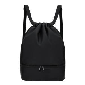 String bag with wide straps