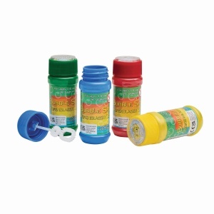 TOP AIR BUBBLE - Soap bubbles, 4 colours assorted, price per piece