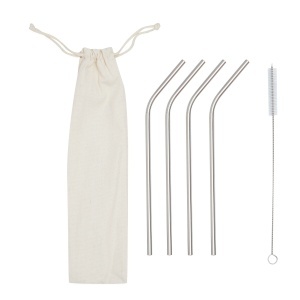TOP DRINK HAPPY - Stainless steel straw kit - Img 2
