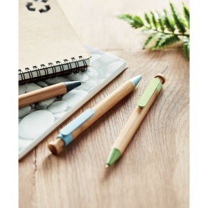 TOYAMA Bamboo/Wheat-Straw ABS ball pen - Img 8