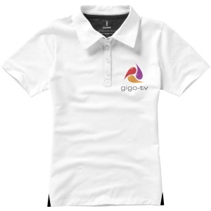 Tricou polo elastic cu mânecă scurtă Markham pentru femei - Img 12